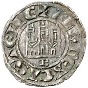 Dinero "prieto" - Alfonso X Burgos obverse image