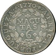 6 Macutas - José I reverse image