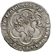 4 Maravedis - Pedro I Seville, Spain, 1366-1369 reverse image
