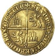 Enrique - Alfonso de Avila pretender,Seville, Spain, 1465-1468 reverse image