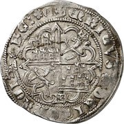 Real - Enrique IV Segovia, Spain, 1471-1474 reverse image