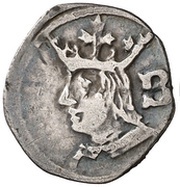 ¼ Groat - Ferdinandus II rude portrait obverse image