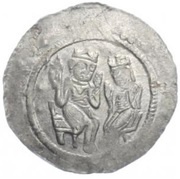 Denar - Vladislaus I, Bohemia, 1158-1172 reverse image