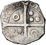 5 Croats Gerona,cross, Spain, 1640-1641 reverse image