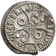 10 Croats - Luis XIV Barcelona, Spain, 1652 reverse image