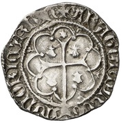 ½ Real - Juan I, Spain, 1387-1396 reverse image