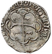 ½ Real - Martin I, Spain, 1396-1410 reverse image