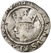 ½ Real - Ferdinandus II three pointed crown obverse image