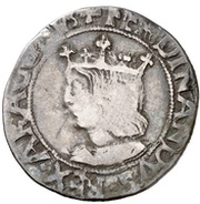 1 Real - Ferdinandus II three pointed crown obverse image