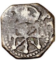 4 Cornados - Felipe IV Philippvs monogram, Spain, 1644-1665 reverse image