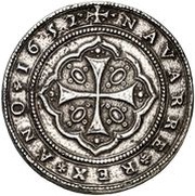 50 Reales "Cincuentin" - Felipe IV, Spain, 1652 reverse image