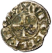 Obolo Gerardo IV de Cabrera, Balaguer, Spain, 1208-1228 reverse image