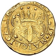 2 Escudos - Carolus I, Spain, 1544-1556 reverse image