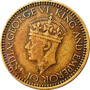 25 Cents - George VI obverse image