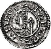 Denier - Olof Skötkonung Struck by Leofman obverse image