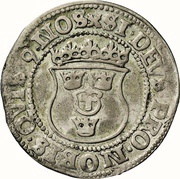 ½ Mark - Gustav Vasa Bust type Ib reverse image
