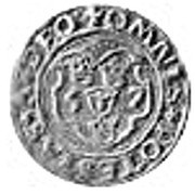 2 Öre - Gustav Vasa Type II, Sweden, 1557-1558 reverse image