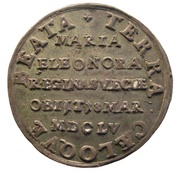 2 Mark - Karl X Gustav Maria Eleonora's funeral obverse image
