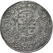2 Riksdaler - Gustav II Adolf Coronation, Sweden, 1617 reverse image