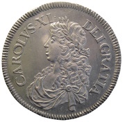 8 Mark - Charles XI obverse image