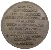 1 Riksdaler - Frederick I Type I, Sweden, 1731 reverse image