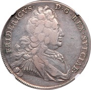 1 Riksdaler - Frederick I Type III obverse image