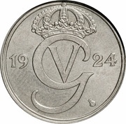 50 Öre - Gustaf V obverse image