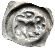 Pfennig "Vierzipfliger Löwenpfennig" reverse image