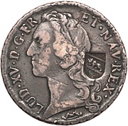 40 Batzens Counterstamped obverse image