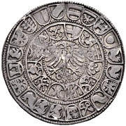 Guldiner Single-headed eagle reverse image