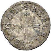½ Kreutzer, Switzerland, 1601-1624 reverse image