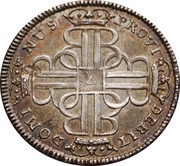 ¼ Thaler, Switzerland, 1757-1774 reverse image