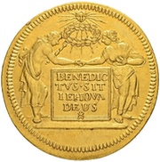 8 Ducats, Switzerland, 1710 reverse image