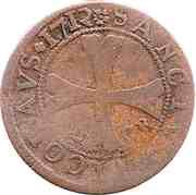 2 Kreutzers, Switzerland, 1709-1714 reverse image