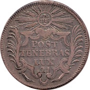 21 Sols, Switzerland, 1710 reverse image