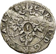 Kreuzer - Joseph Benedict, Switzerland, 1738 reverse image
