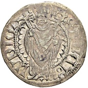 Schilling Gothic script; MONETA LVCERNENSIS, Switzerland, 1422-1480 reverse image