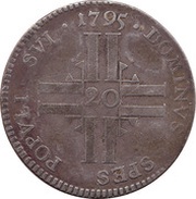20 Kreuzer reverse image