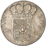 ½ Thaler - Frederick I, Switzerland, 1712-1713 reverse image