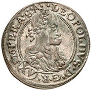 15 Kreuzers - Leopold I Prague obverse image