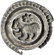 Pfennig, Switzerland, 1204-1220 reverse image