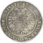 ½ Thaler - Maximilian II Kuttenberg, Bohemia, 1573-1577 reverse image