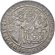 Guldiner - Phillipp de Platea, Switzerland, 1528 reverse image
