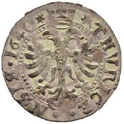 Schilling, Switzerland, 1639-1641 reverse image