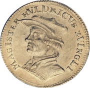 Ducat Huldrych Zwingli obverse image