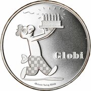 20 Francs Globi, Switzerland, 2012 reverse image