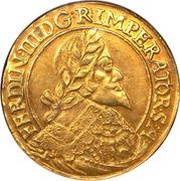 10 Ducats - Ferdinand III Prague obverse image