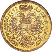 1 Ducat - Maria Theresia Prague reverse image