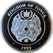 1 Pa'anga Richard Wagner obverse image