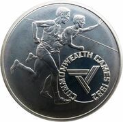 10 Pa'anga - Taufa'ahau Tupou IV Commonwealth Games 1982 reverse image